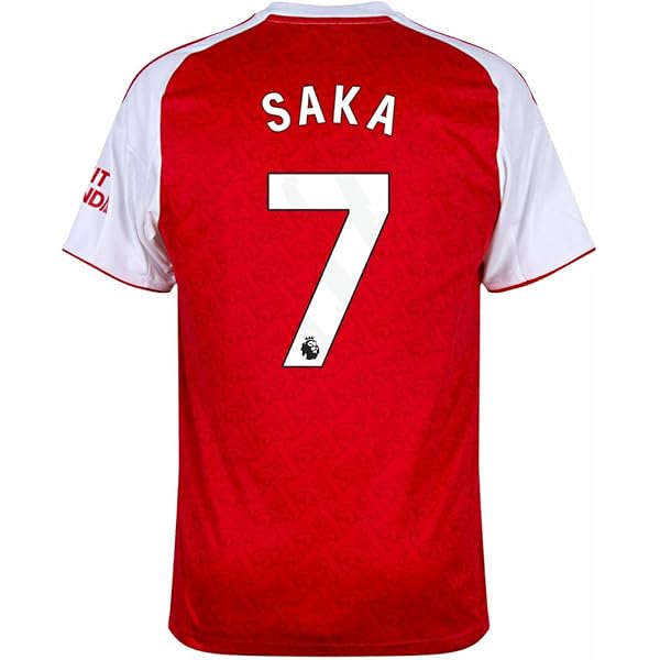 Amazon.com: Saka #7 Home Soccer Jersey for Men Fan Version (US